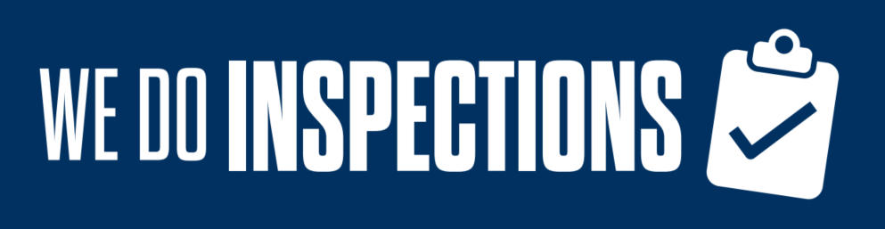 We Do Inspections Banner