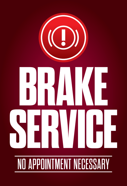 Brake Service A-Frame Sign