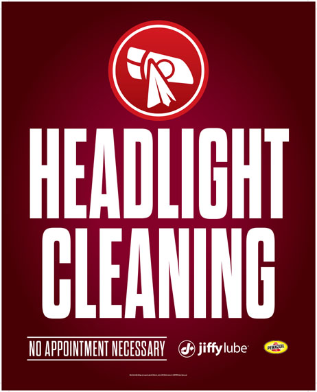 Core Plus Window Clings - Headlight Cleaning