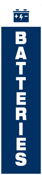 Core Plus Pole Signs - Batteries / Tire Rotation / Engine Repair