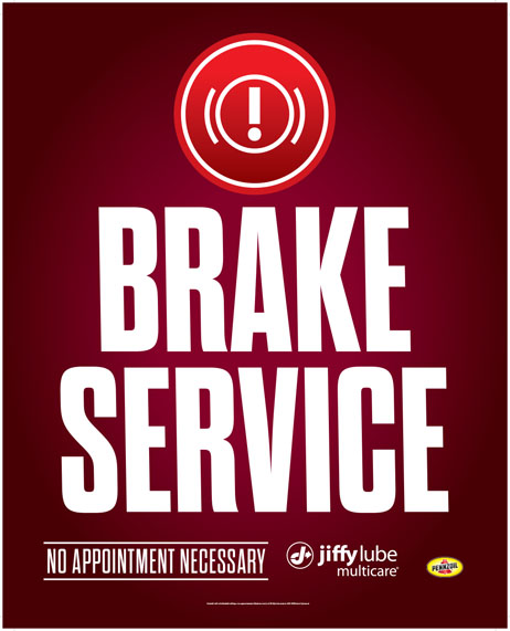 JLMC Window Clings - Brake Service