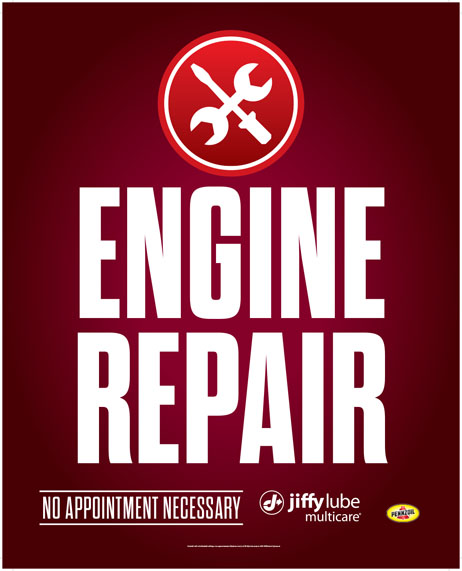 JLMC Window Clings - Engine Repair