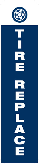 JLMC Plus Pole Signs - Tire Replace / Tire Install / Tire Repair