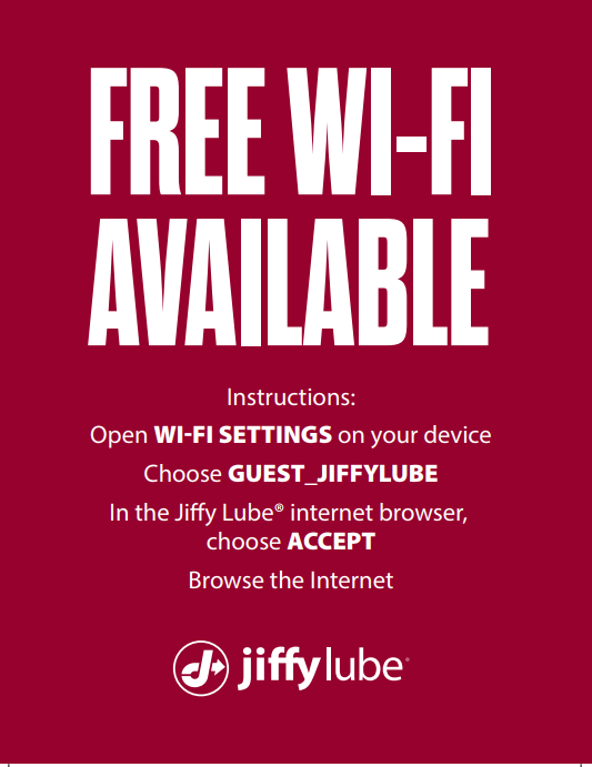 Free Wi-Fi Poster
