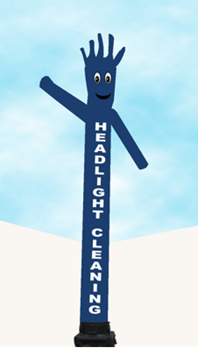 Headlight Cleaning Aerial Puppet