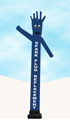 Spark Plug Replacement Aerial Puppet