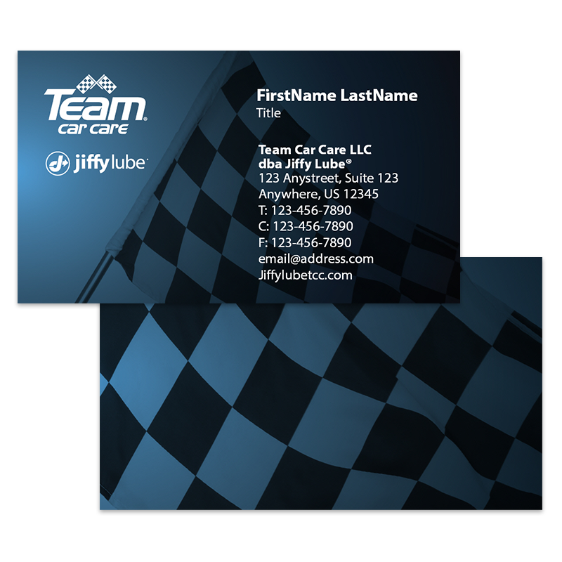 Team Car Care Business Cards