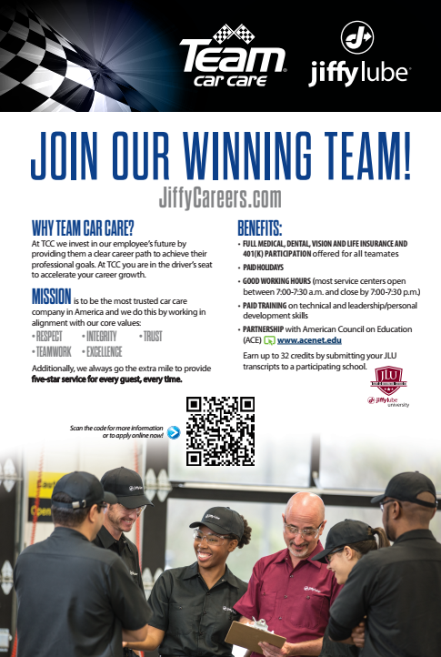 Join Our Winning Team Poster