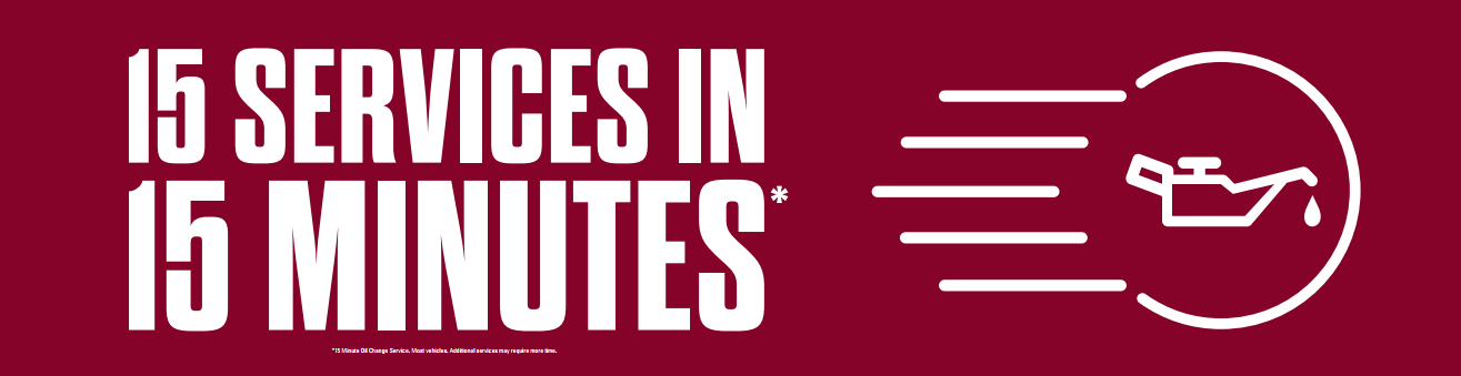 15 Services in 15 Minutes Banner w/ 2ft Bungee