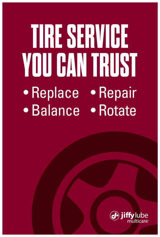 Tires You Trust A Frame Sign - 24" x 36"