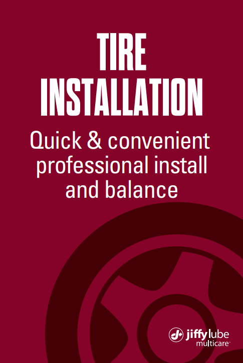 Tire Install Poster