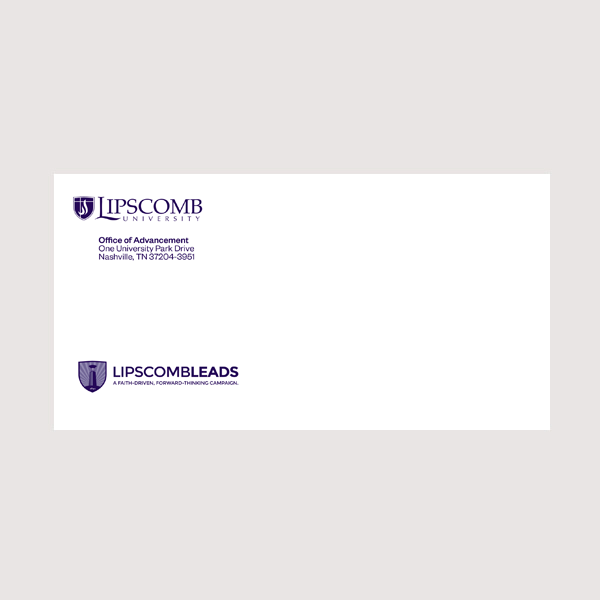 Sample Monarch Envelope