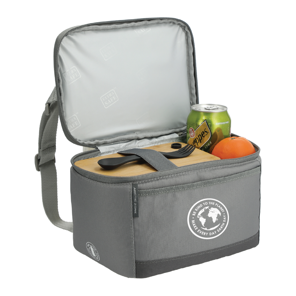 Arctic Zone® Repreve® Recycled 6 Can Lunch Cooler