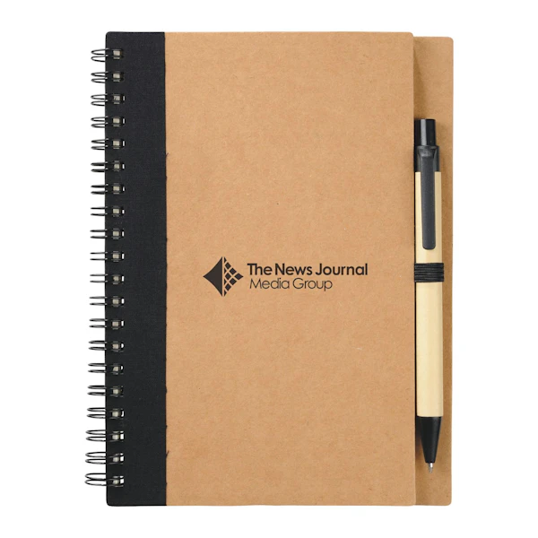 5" x 7" Spiral Notebook with Pen