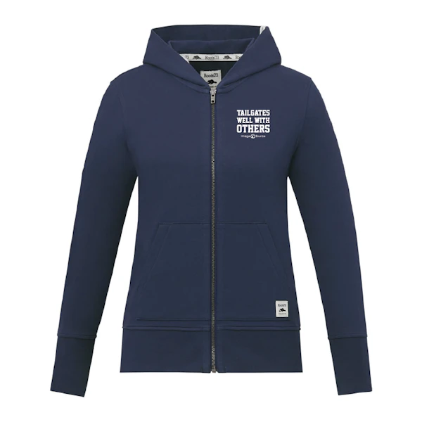 Ladies Roots73 Eco French Terry Zip Up Hoodie
