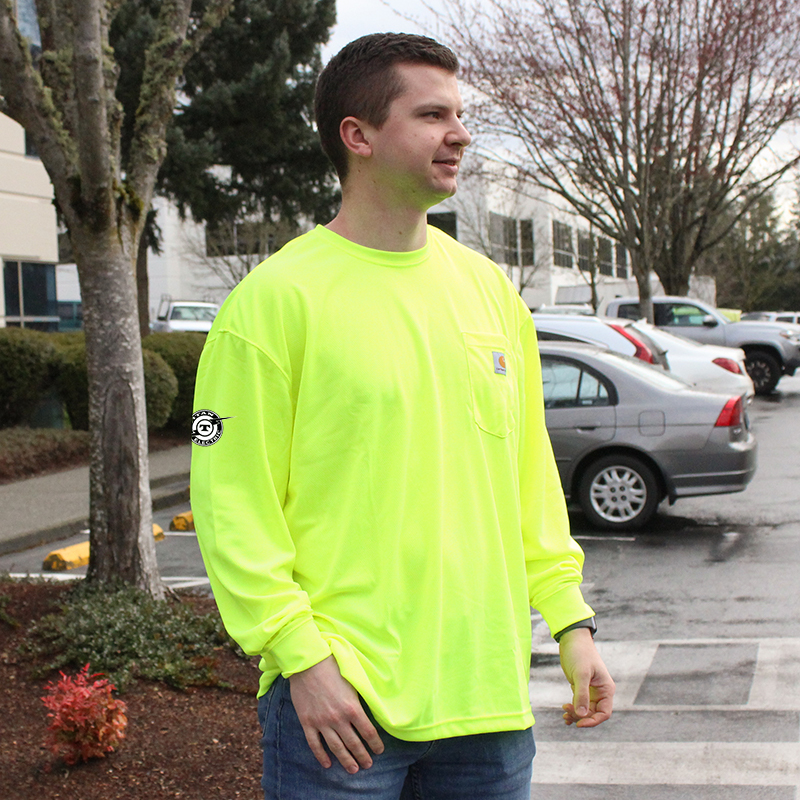 Men's Carhartt Force Color Enhanced Long Sleeve T-Shirt