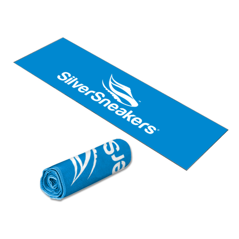 Quick Dry Sweat Towel Cooling in Blue
