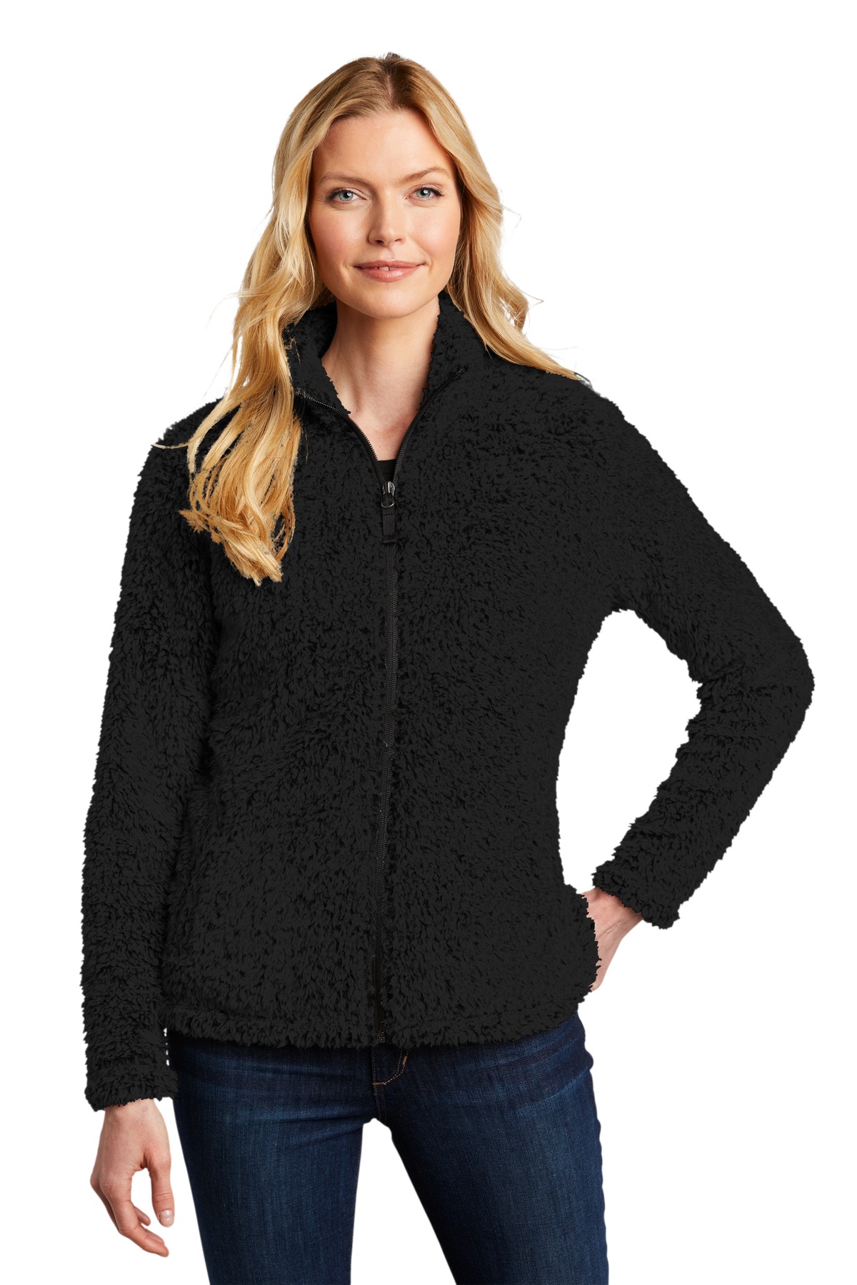 Port Authority  Ladies Cozy Fleece Jacket. L131