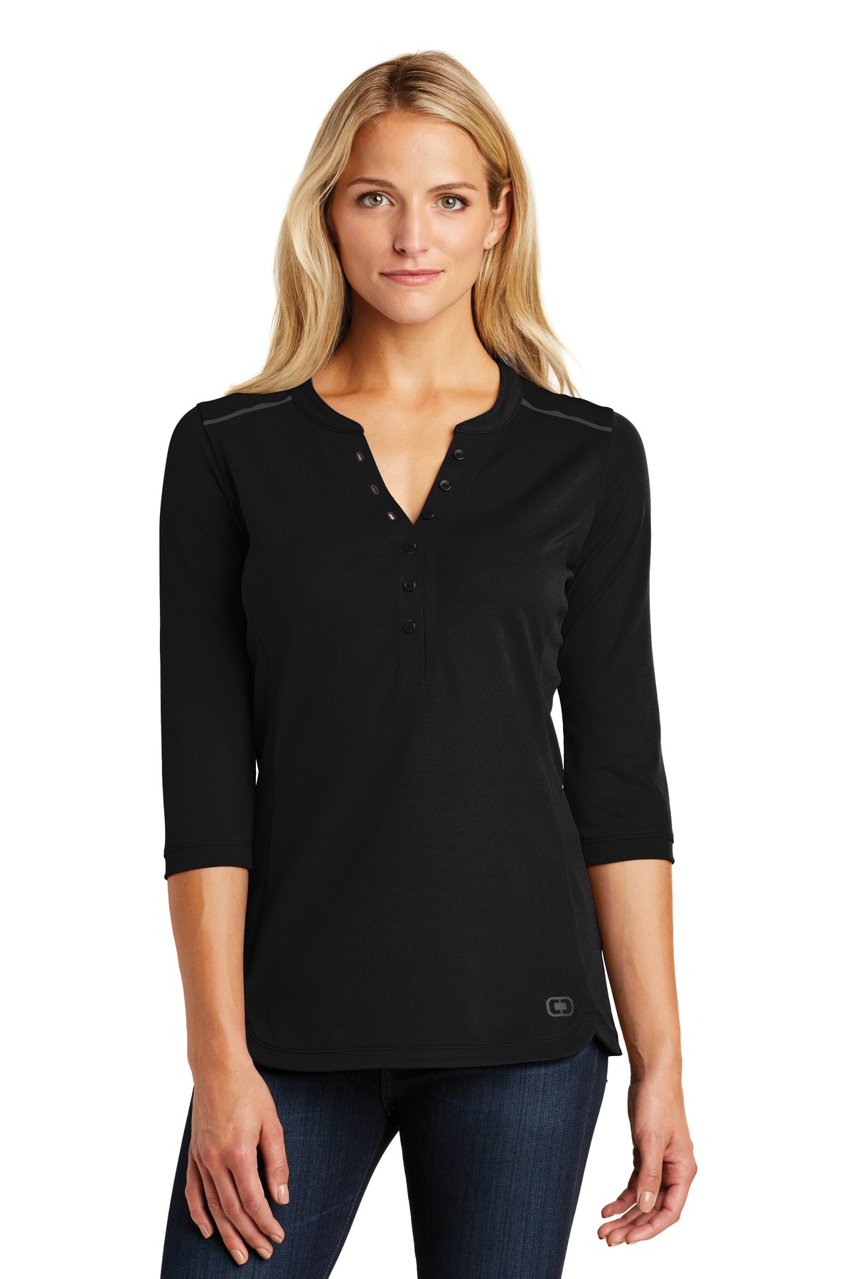 OGIO  Ladies Fuse Henley. LOG132