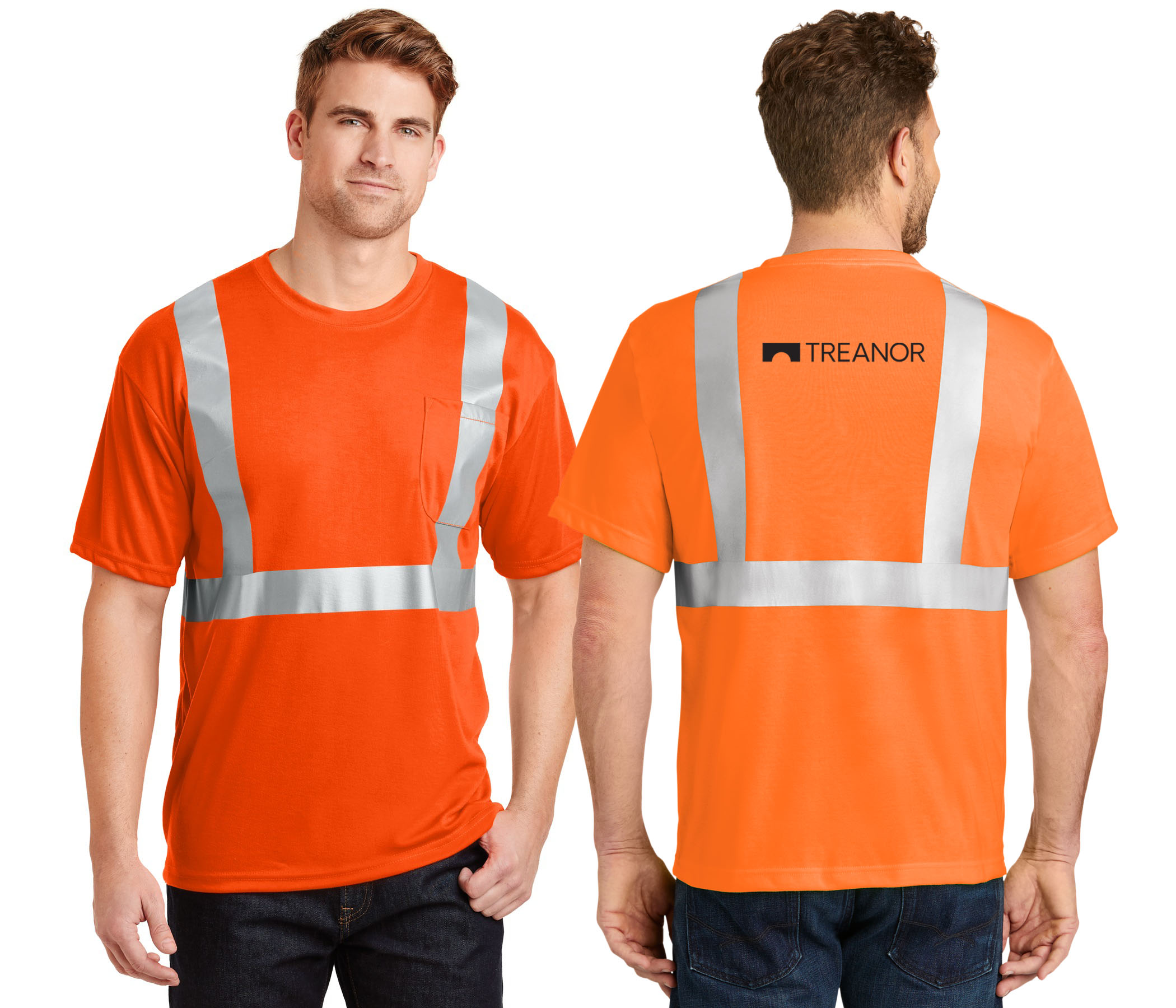 CornerStone ANSI 107 Class 2 Safety T-Shirt CS401