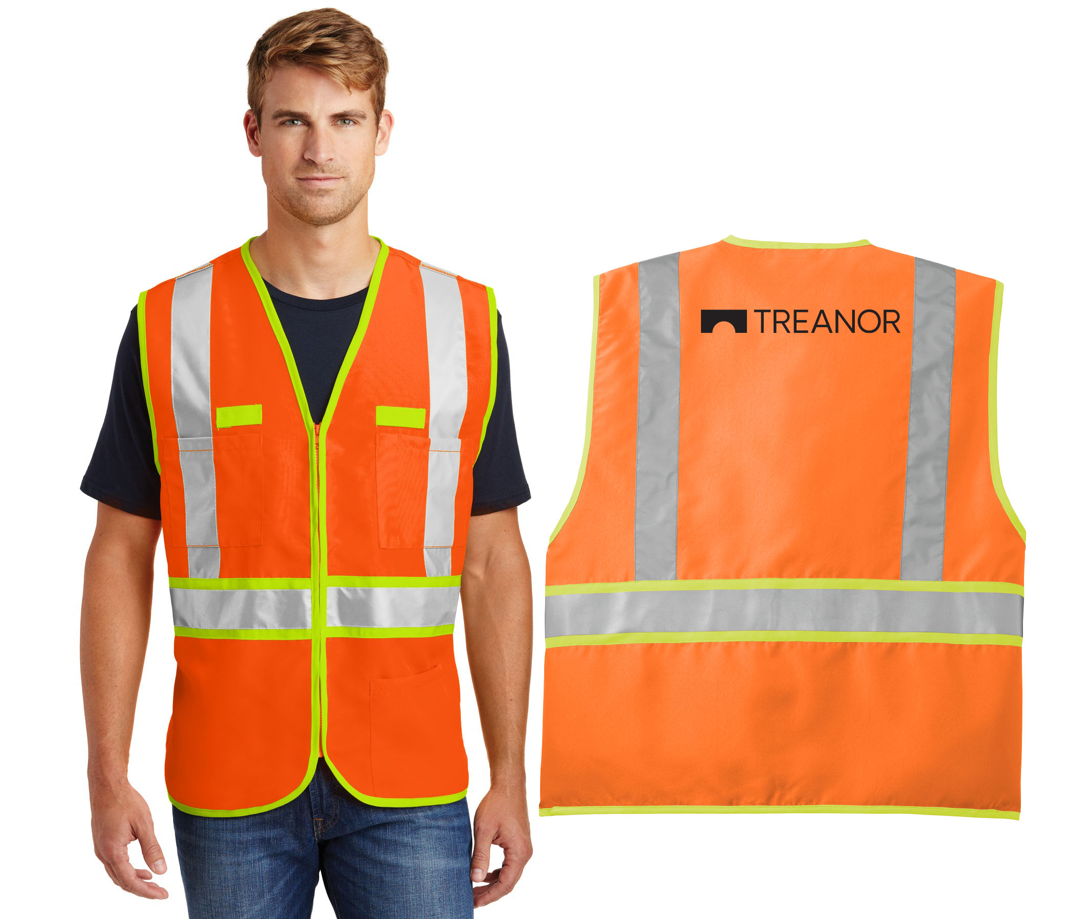 CornerStone ANSI 107 Class 2 Dual-Color Safety Vest CSV407