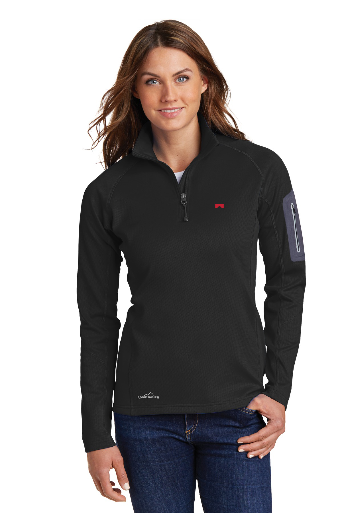 Eddie Bauer Ladies 1/2-Zip Performance Fleece EB235