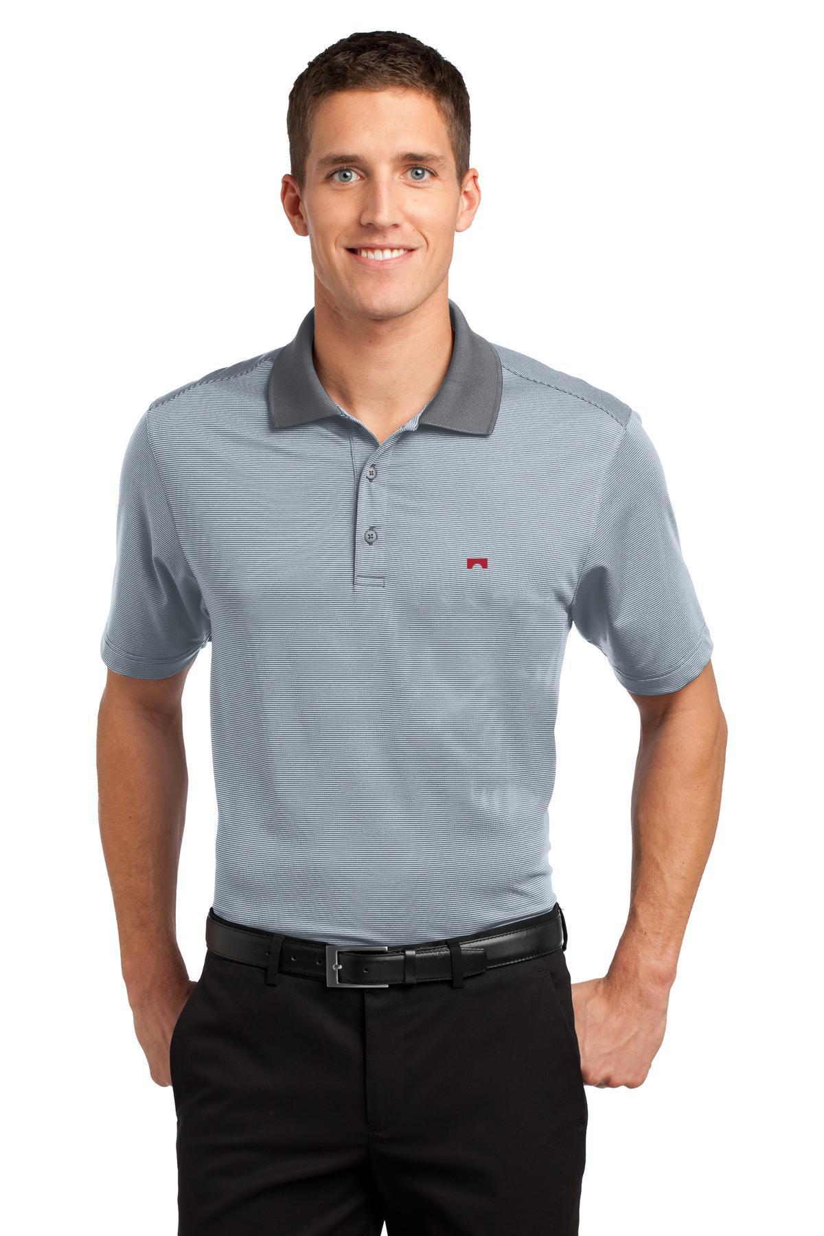 Port Authority Fine Stripe Performance Polo K558