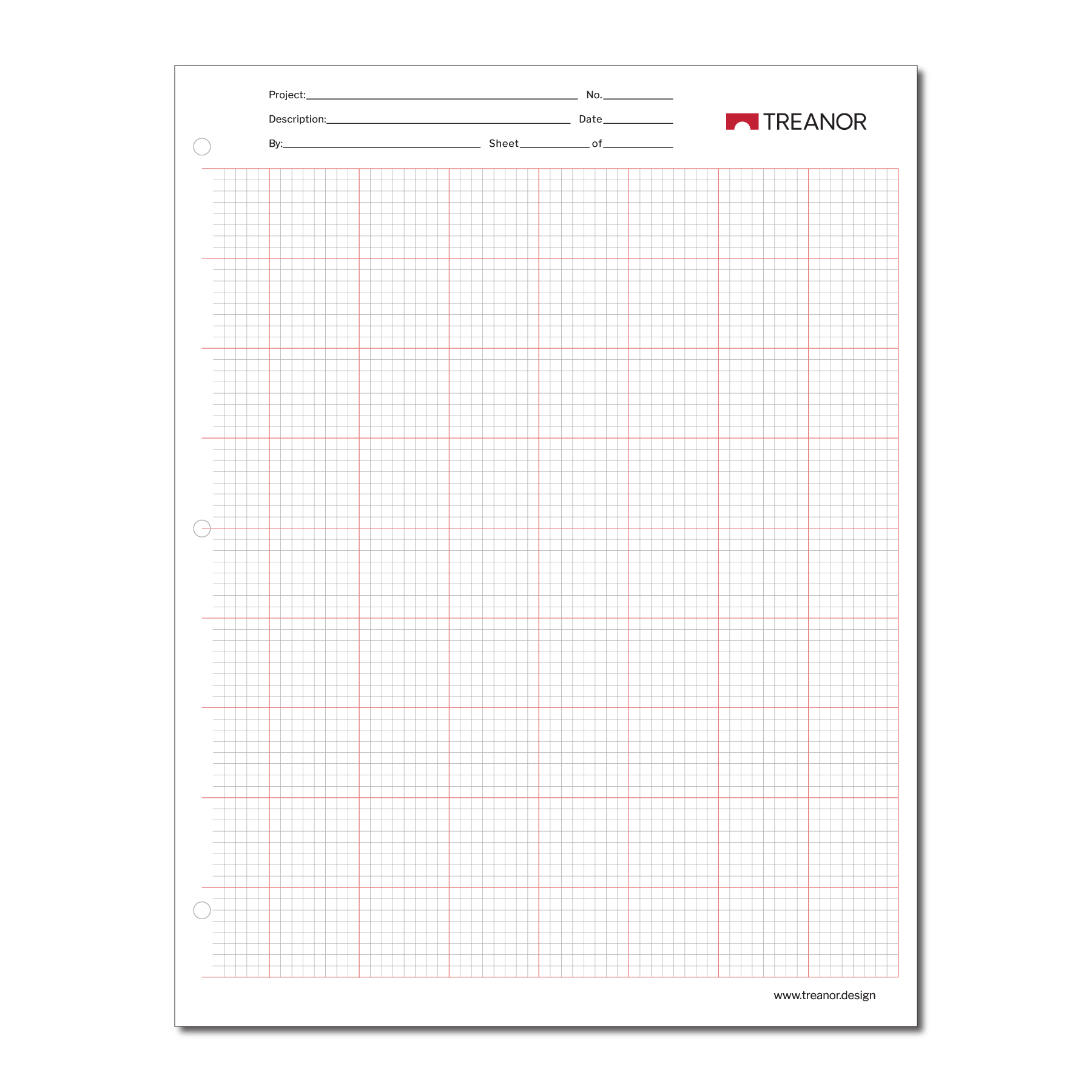 Letter Size Grid