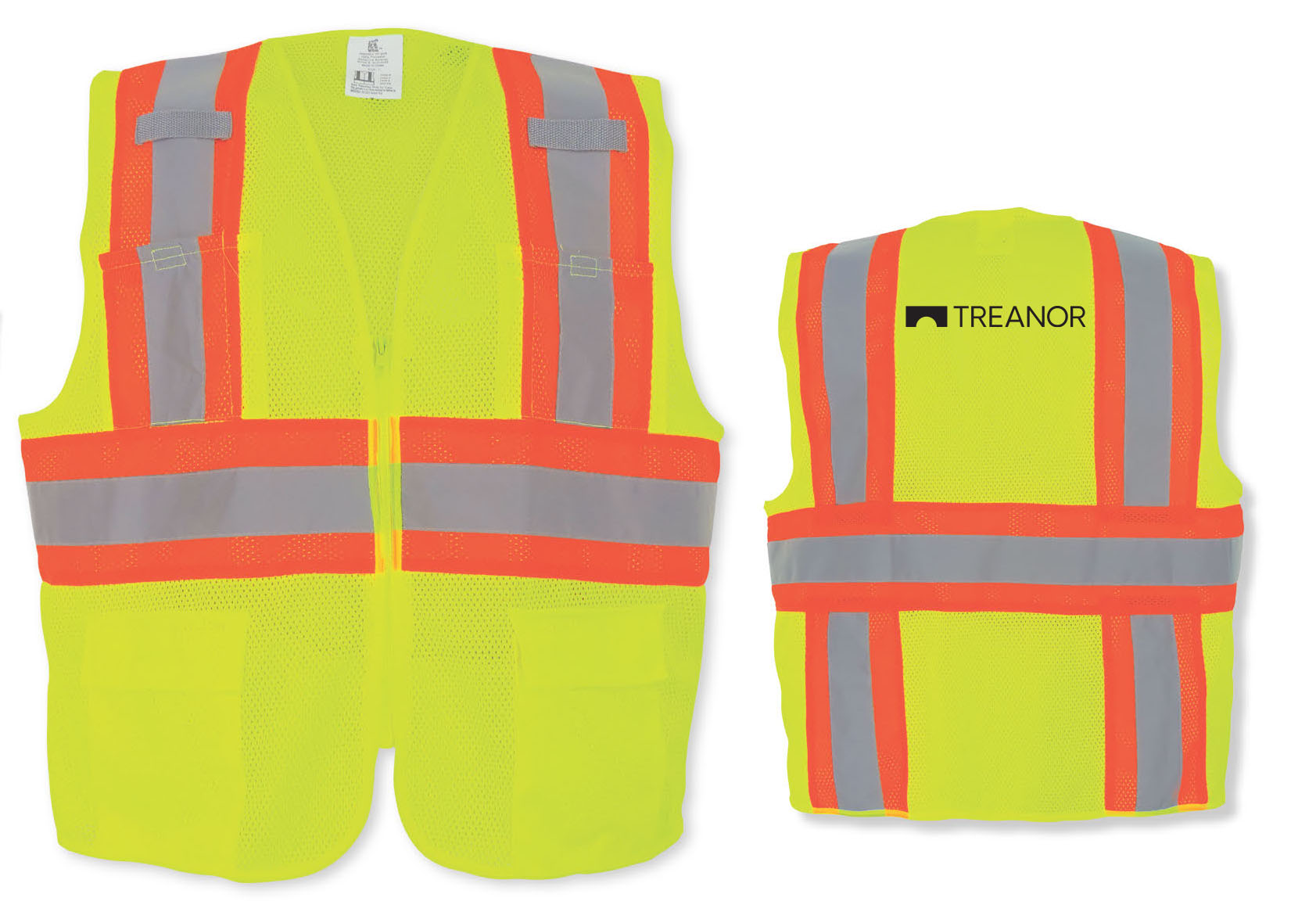 FrogWear Safety Wear Lightweight Mesh Surveyor Vest