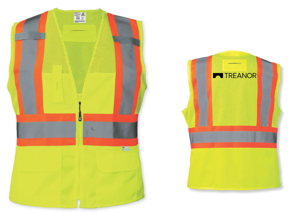 FrogWear Safety Wear Women's Fit High-Visibility Surveyor's Safety Vest