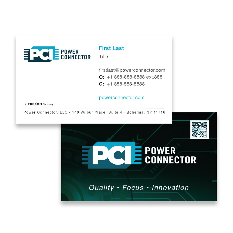Power Connector Business Card
