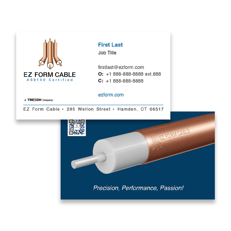 EZ Form Cable Business Card