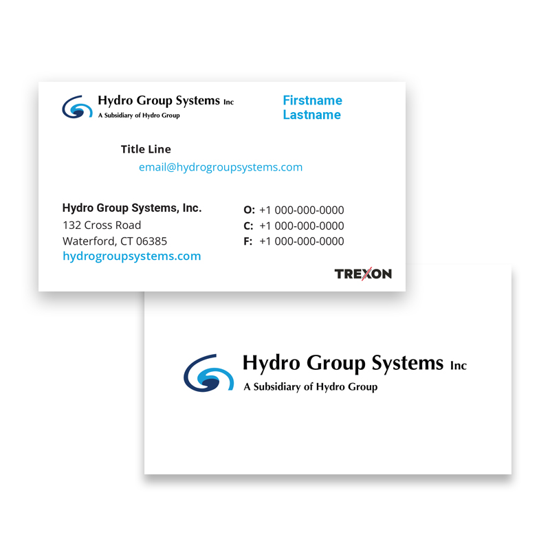 Hydro Group Systems Business Card