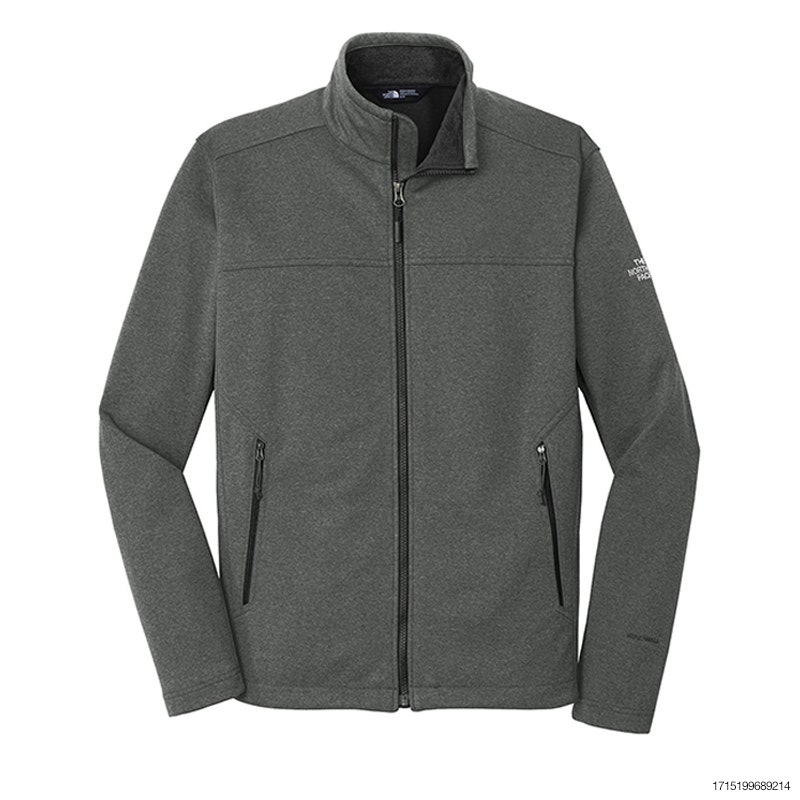 NorthFace Men's Ridgewall Soft Shell Jacket - Dark Gray