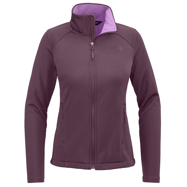 NorthFace Ladies' Ridgewall Soft Shell Jacket - Blackberry