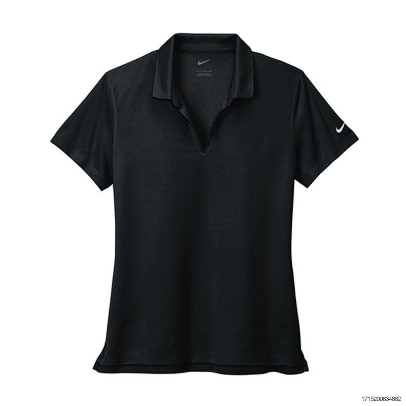 Nike Ladies Dri-Fit Micro Pique 2.0 Polo Shirt - Black