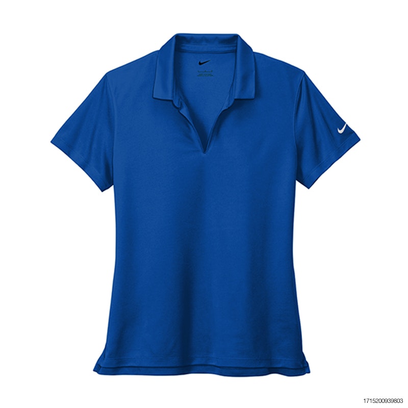 Nike Ladies Dri-Fit Micro Pique 2.0 Polo Shirt - Royal