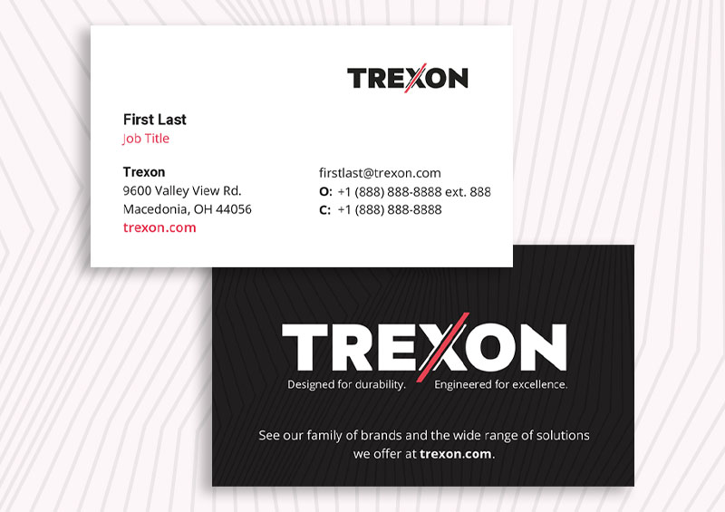 Trexon Business Card 