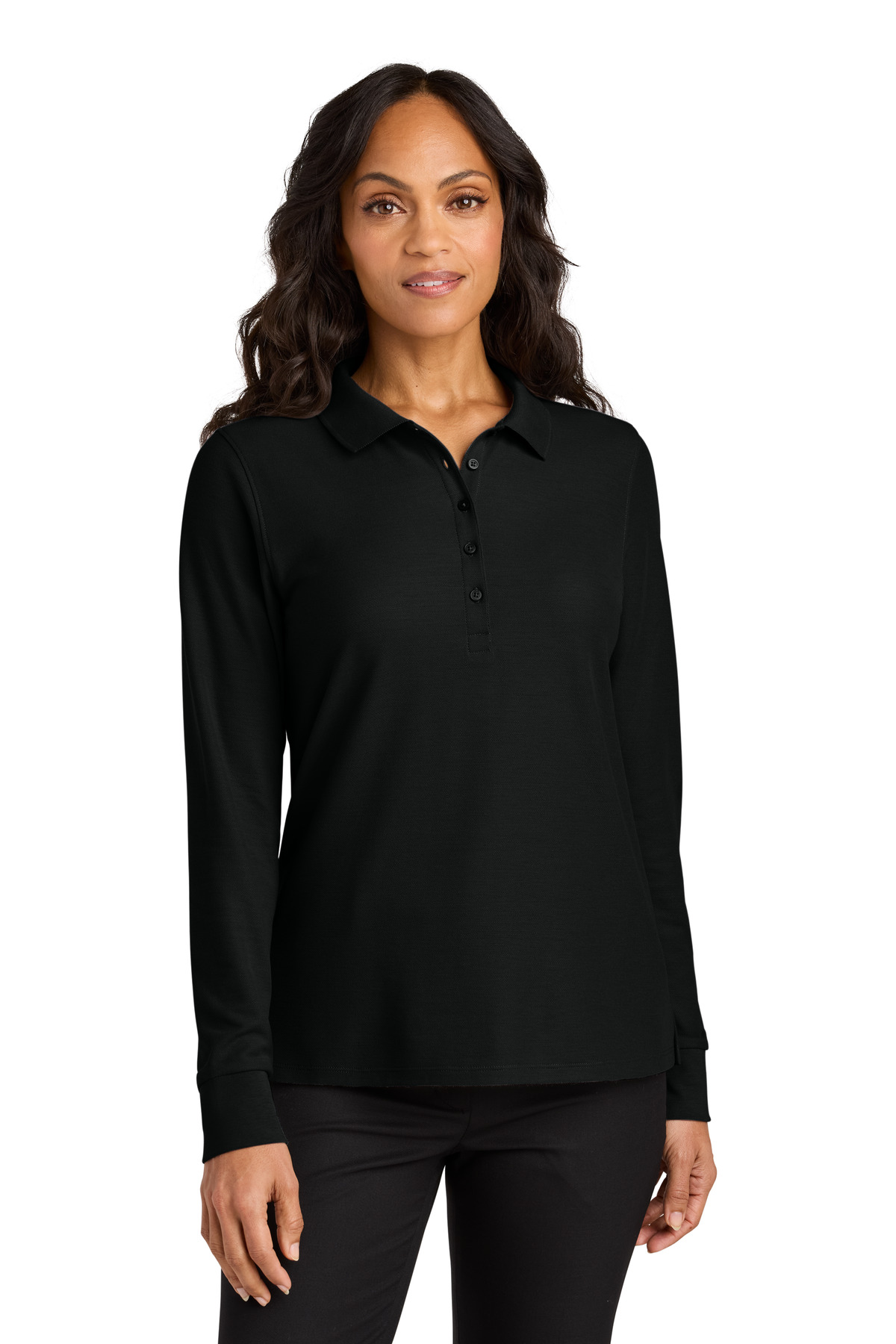 Port Authority Women's Wearever Signature Pique Long Sleeve Polo LK200LS