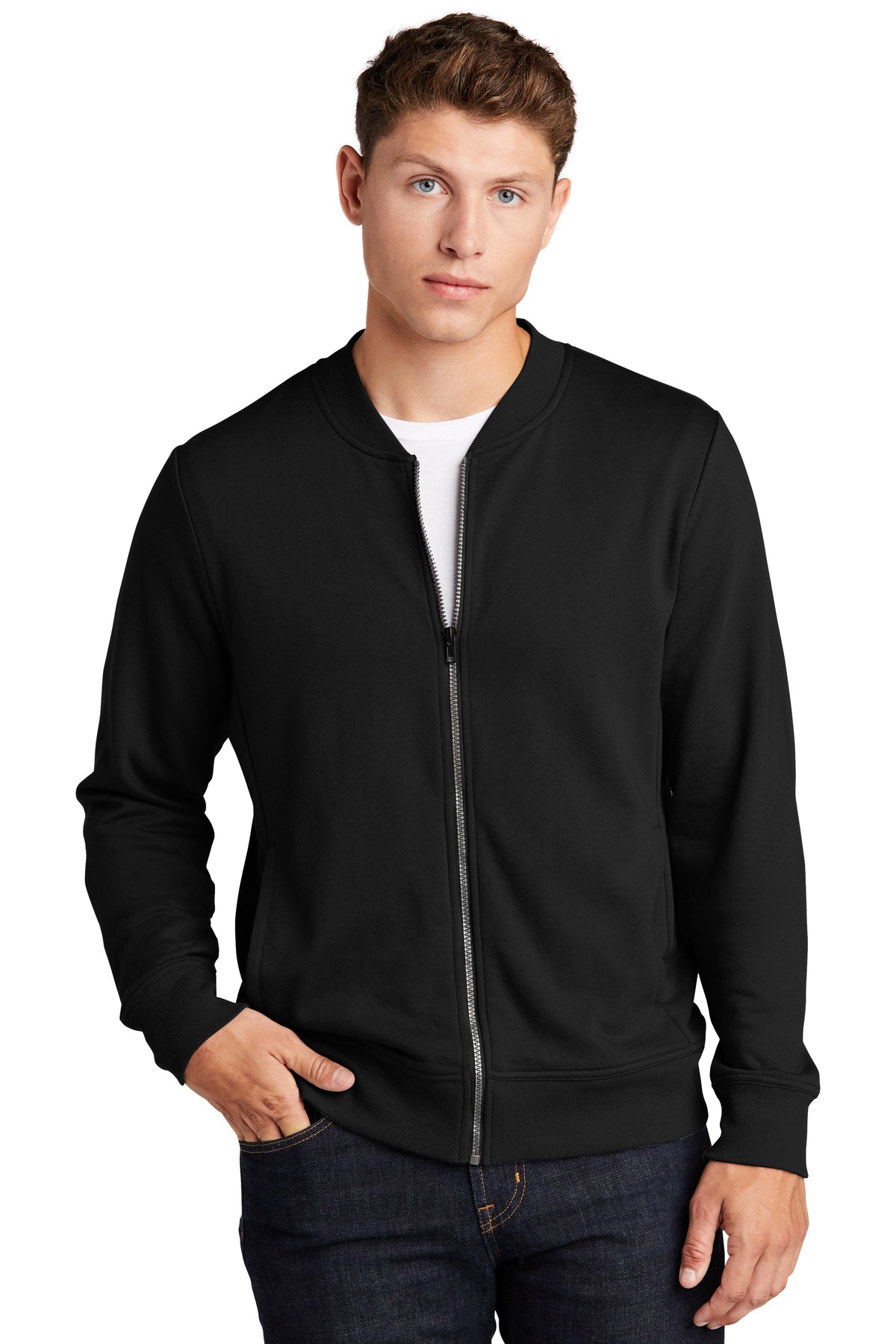 Sport-Tek  Lightweight French Terry Bomber. ST274