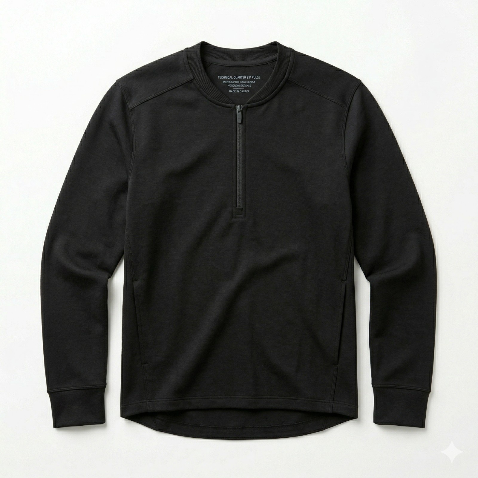 Technical Quarter-Zip Pulse