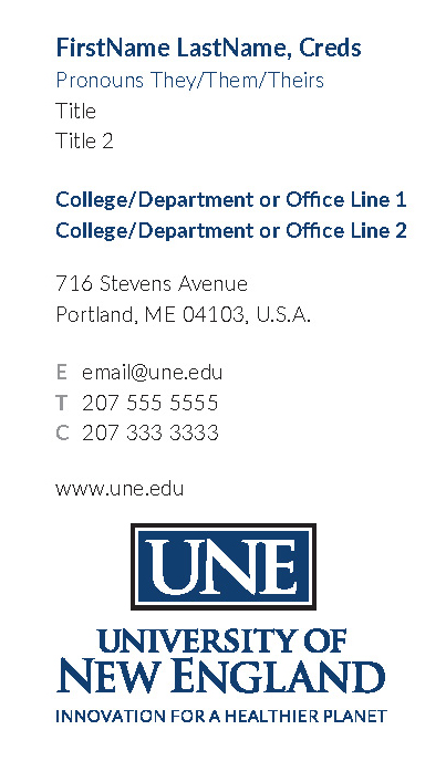 Portland Business Card (Bx of 250)