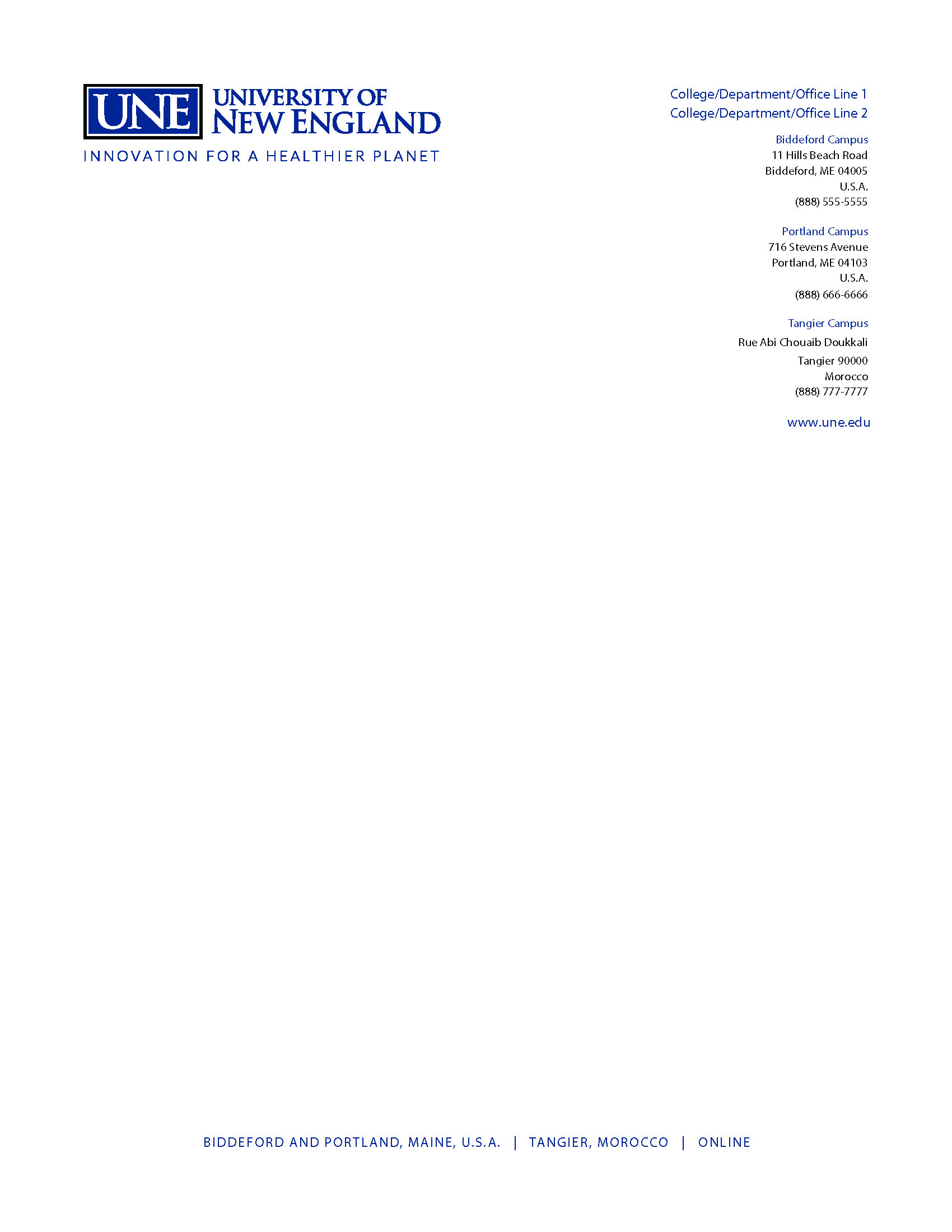 Custom Letterhead up to 3 Locations (Bx of 500)