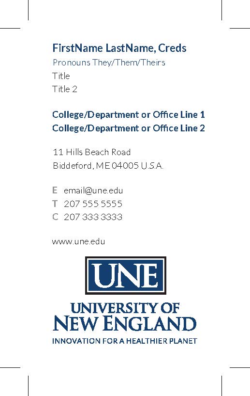 Biddeford Business Card Student Counseling (Bx of 250)