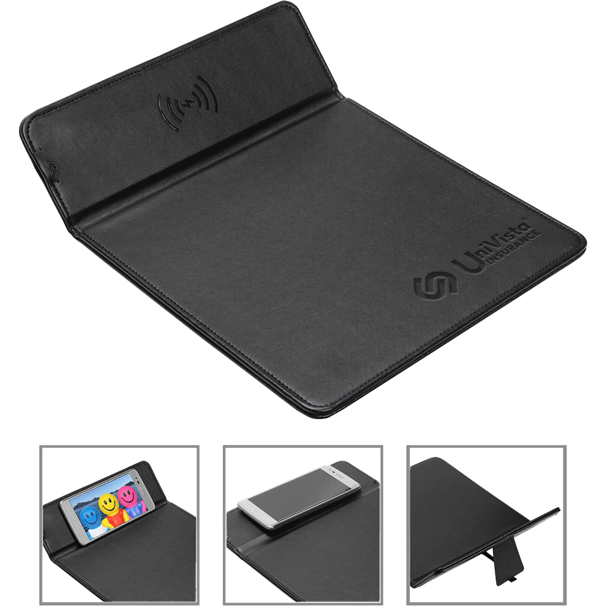 Accord Wireless Charger Mouse Pad with Kickstand