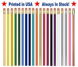 Round Wooden Imported Value Pencil with #2 Graphite - 1-Color Print