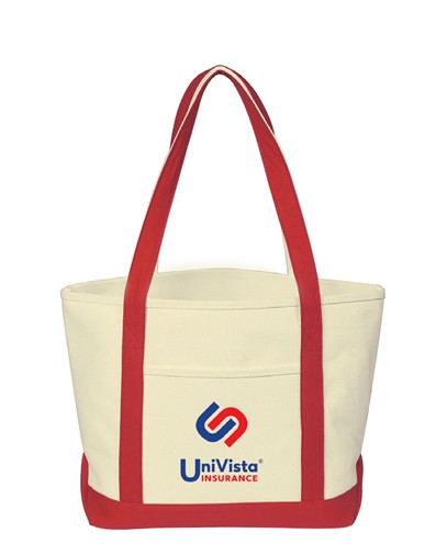 Medium Starboard Cotton Canvas Tote Bag