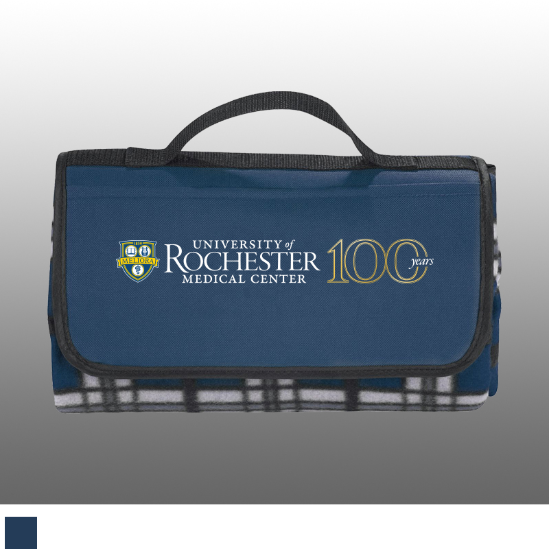 Padded Water-Resistant Fleece Picnic Blanket