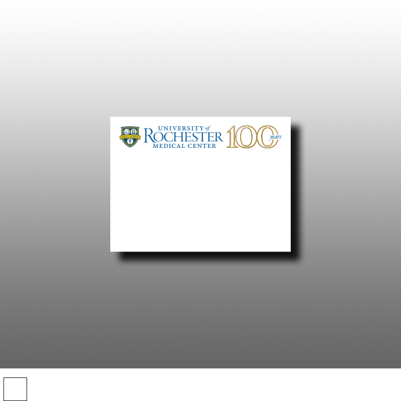 Souvenir® Sticky Note™ 4" x 3" Pad, 25 sheet