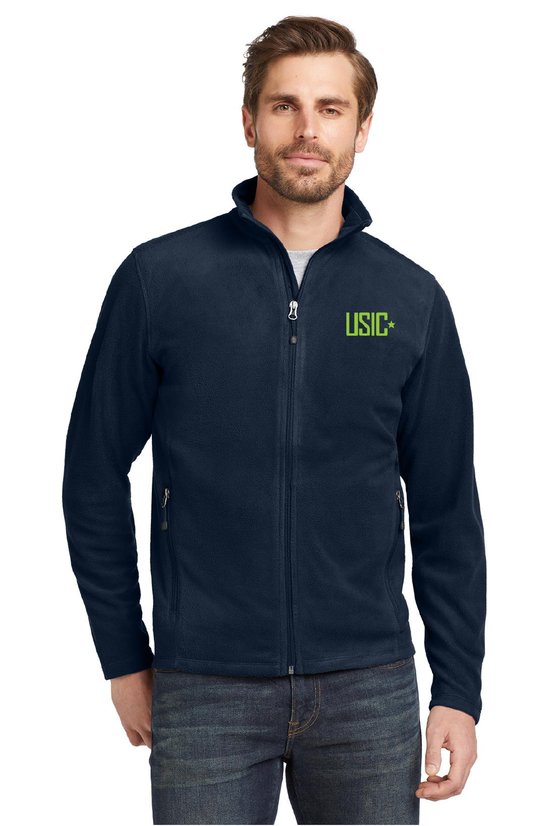 Eddie Bauer® Full-Zip Microfleece Jacket Available in Multiple Colors